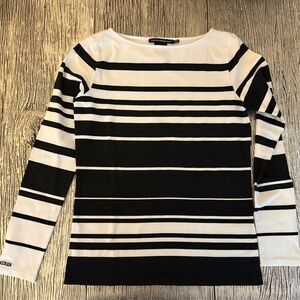 Ralph Lauren Golf Classic Striped Long Sleeve Tee S/P